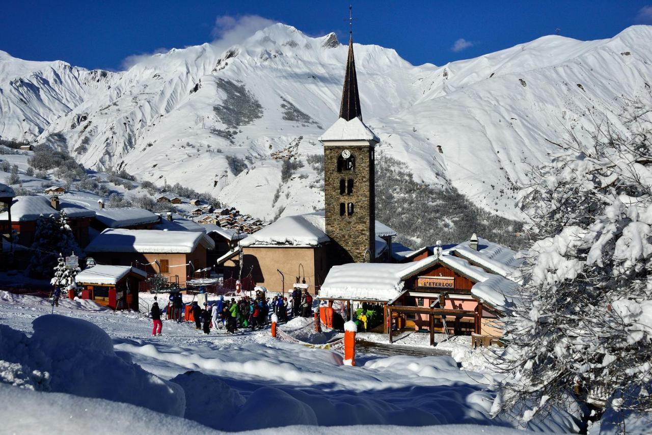 Chalet De Charme 13 Personnes Avec Sauna Ski O Pieds Saint-Martin-de-Belleville Dış mekan fotoğraf